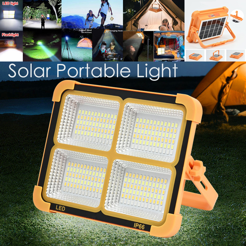 Solar Emergency Charger - Camping Lantern Solar Portable Rechargeable LED