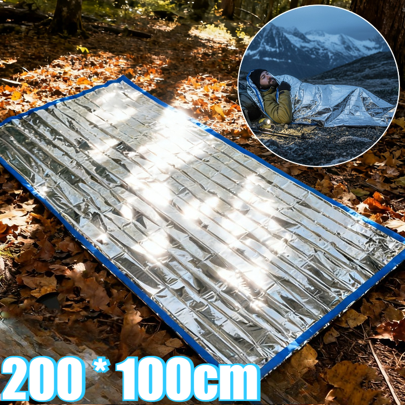 Survival Blanket Reflective - Sleeping Bag Adults Winter Survival Blanket