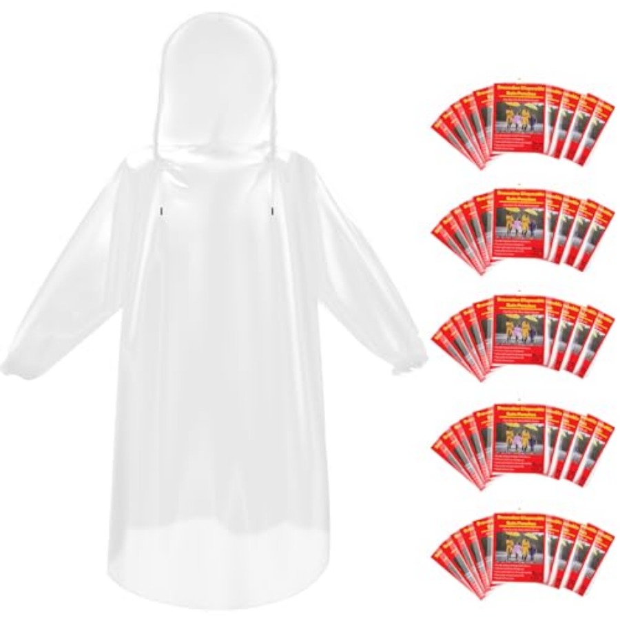 Emergency Poncho Rain - and and Disposable Rain Ponchos for