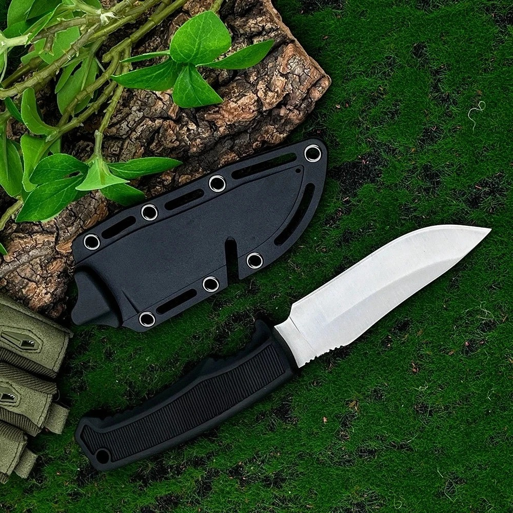 Bushcraft Knife Fixed - FK1001 Camping Hiking Straight Knife with
