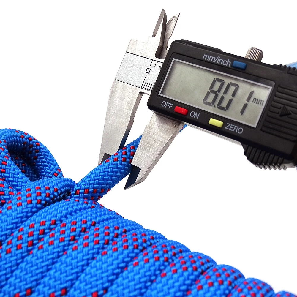 50m Static Climbing Rope 8mm O - Rescue Rope Throw recension och pris