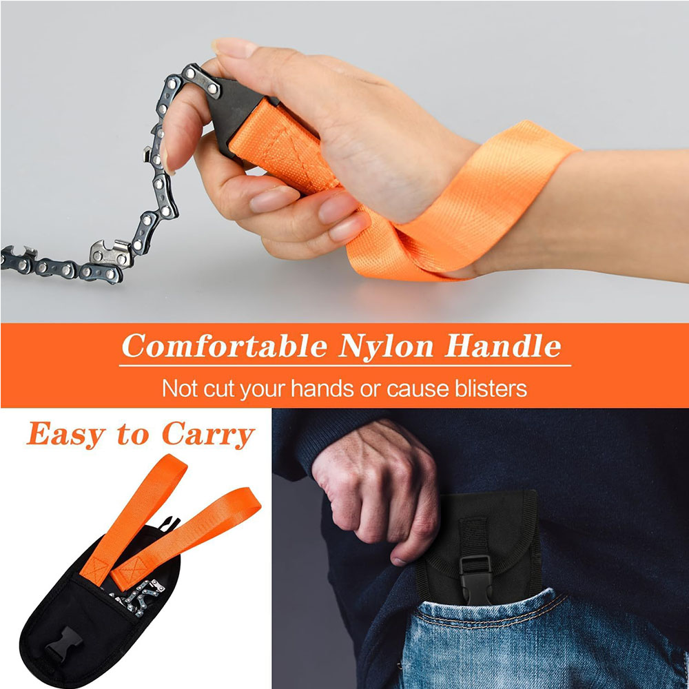 Portable Survival Chain Saw Em - Bivy Bag Emergency recension och pris