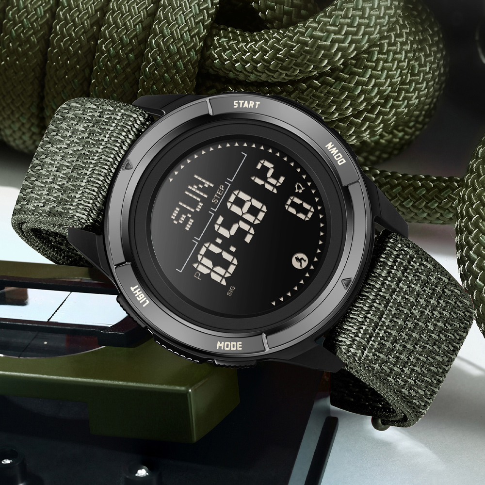 SANDA Brand Electronic Watches - Compass Lensatic recension och pris