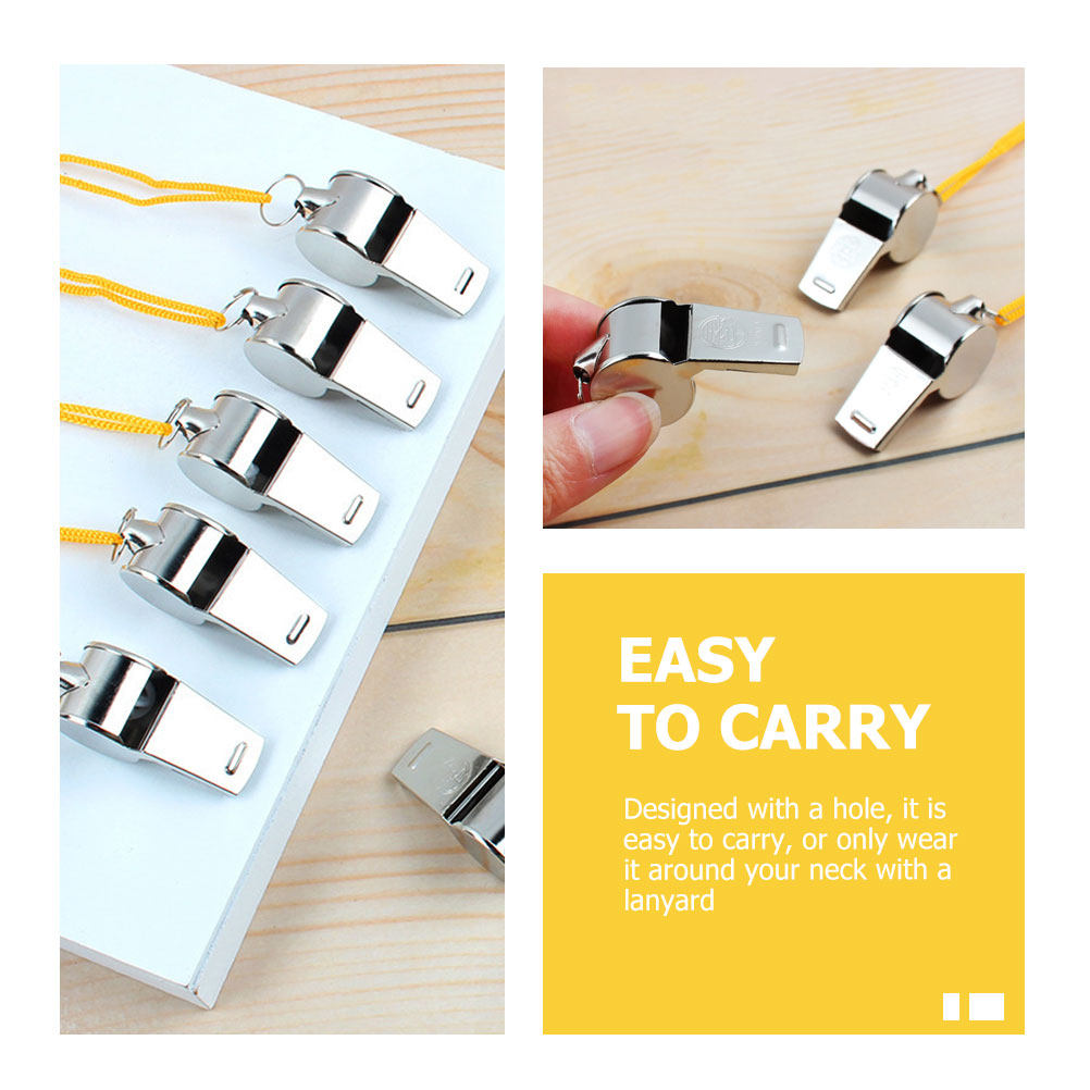 12Pcs Premium Metal Whistle Lo - Emergency Whistle Loud recension och pris