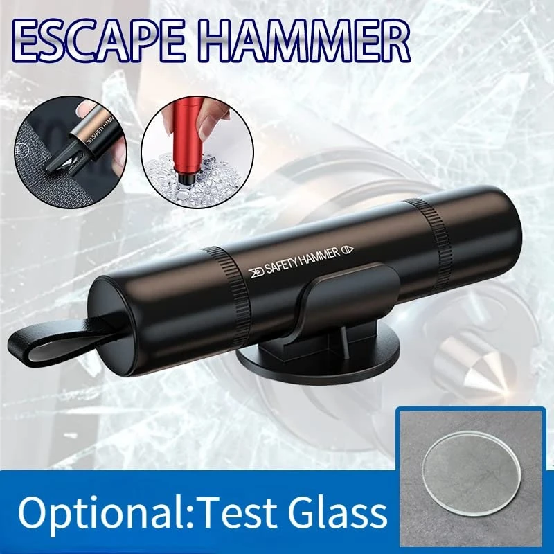 New 2 In 1 Car Safety Hammer E - Rescue Rope Throw recension och pris