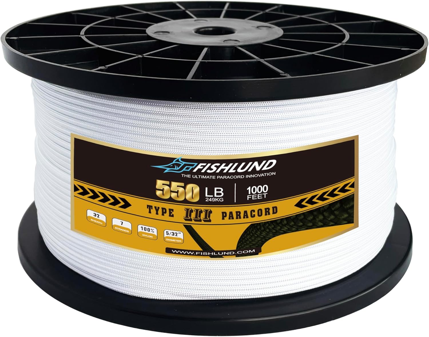 550lb Paracord Rope 1000ft 4mm - Para Cord 1000Ft recension och pris