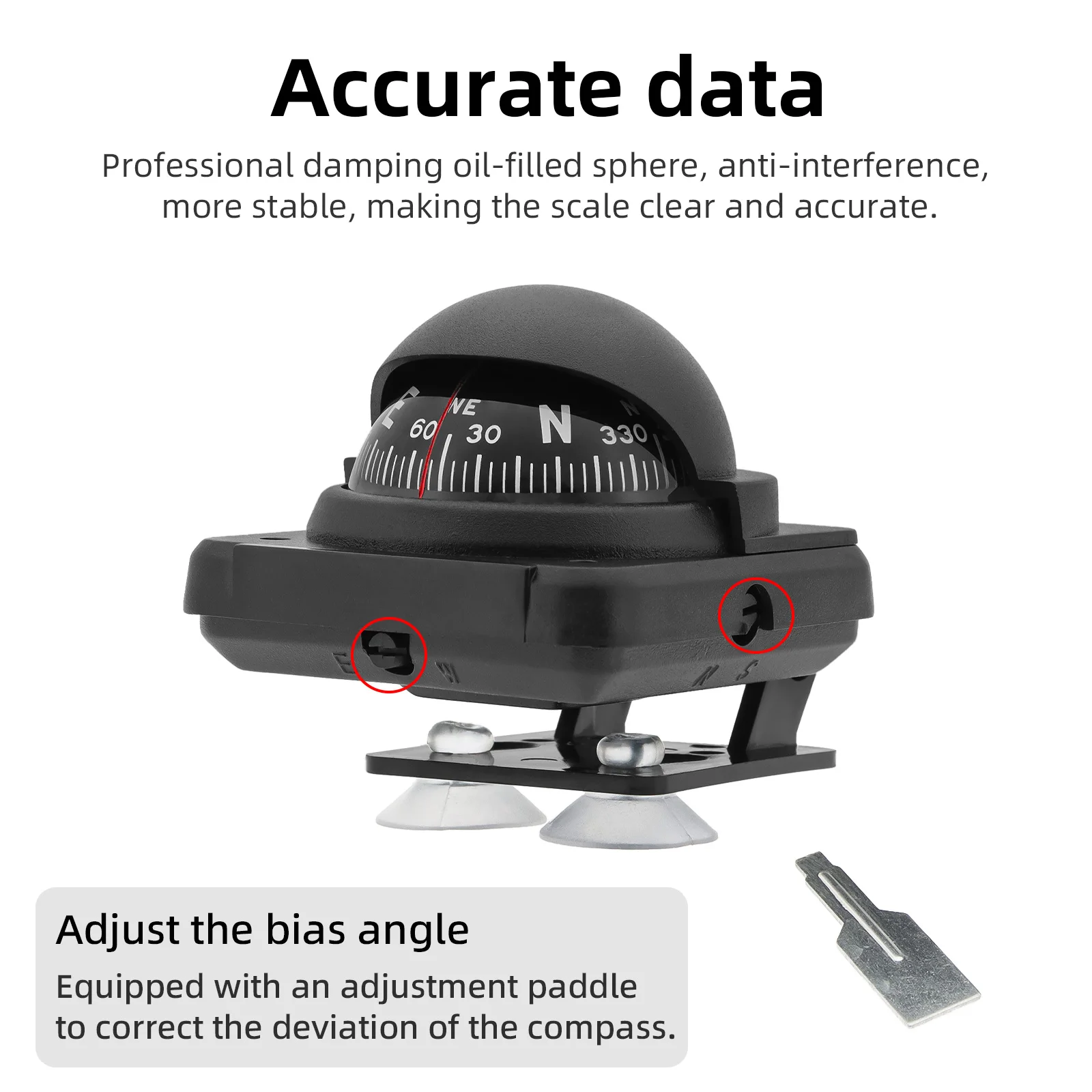 Vehicle Navigation Car Compass - Compass Lensatic recension och pris