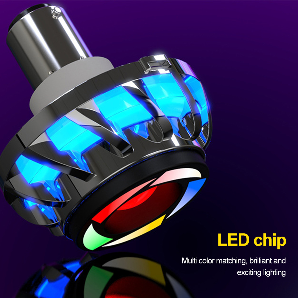 Motorcycle Headlight Angel Eye - Sos Light Strobe recension och pris