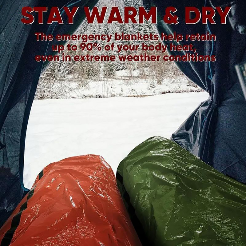 For Camping Hiking Emergency S - Emergency Mylar Tent recension och pris