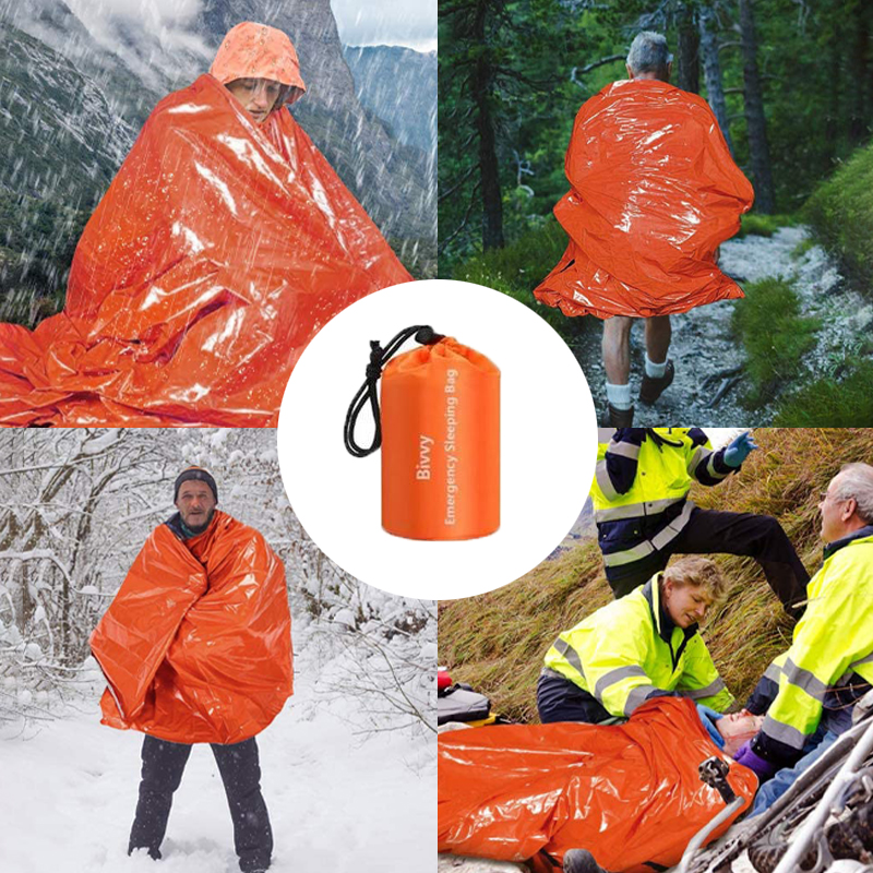 For Camping Hiking Emergency S - Emergency Mylar Tent recension och pris