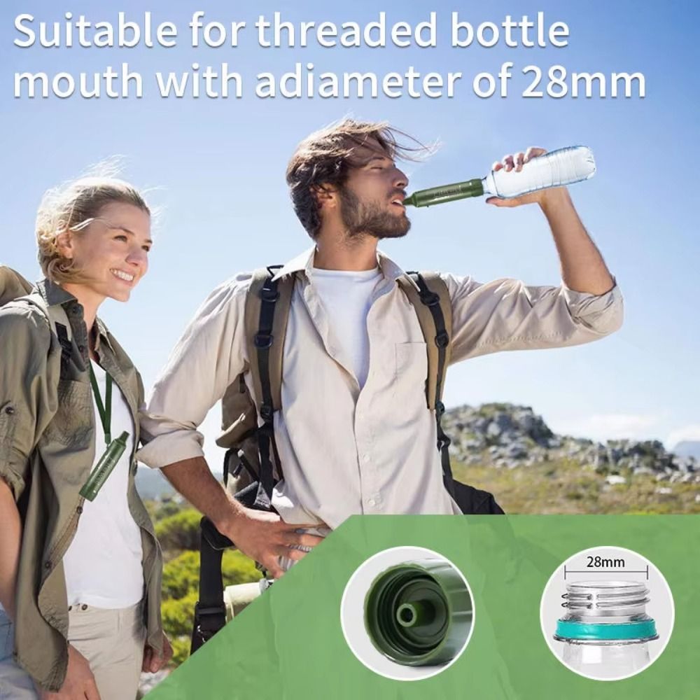 Mini Mini Water Filter Straw S - Water Purification Straw recension och pris
