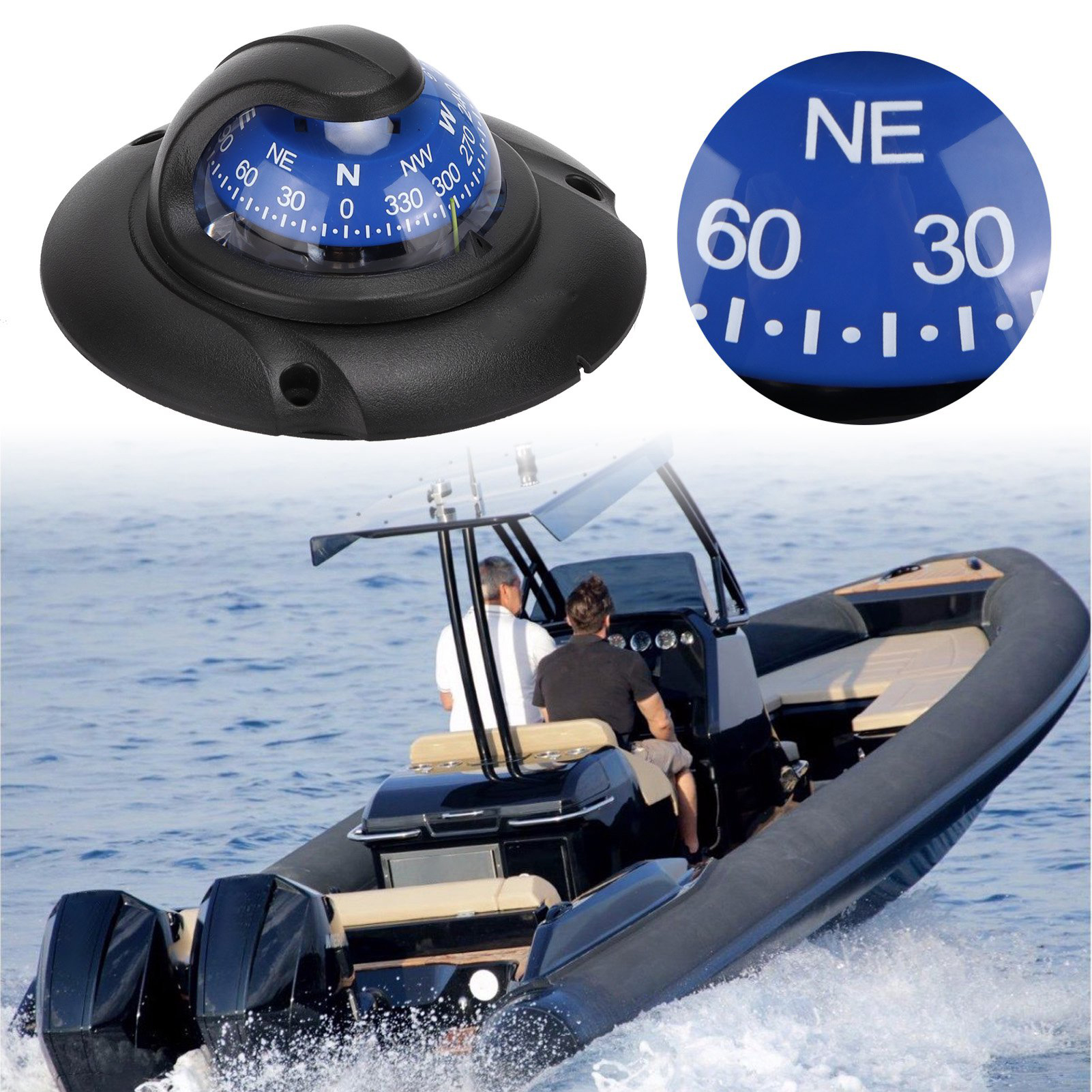 Multi‑Function Magnetic Compas - Compass Lensatic recension och pris