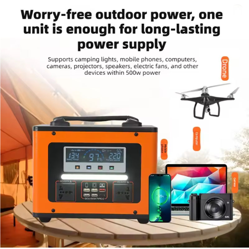 Original 220V 40AH Portable Po - Solar Emergency Charger recension och pris