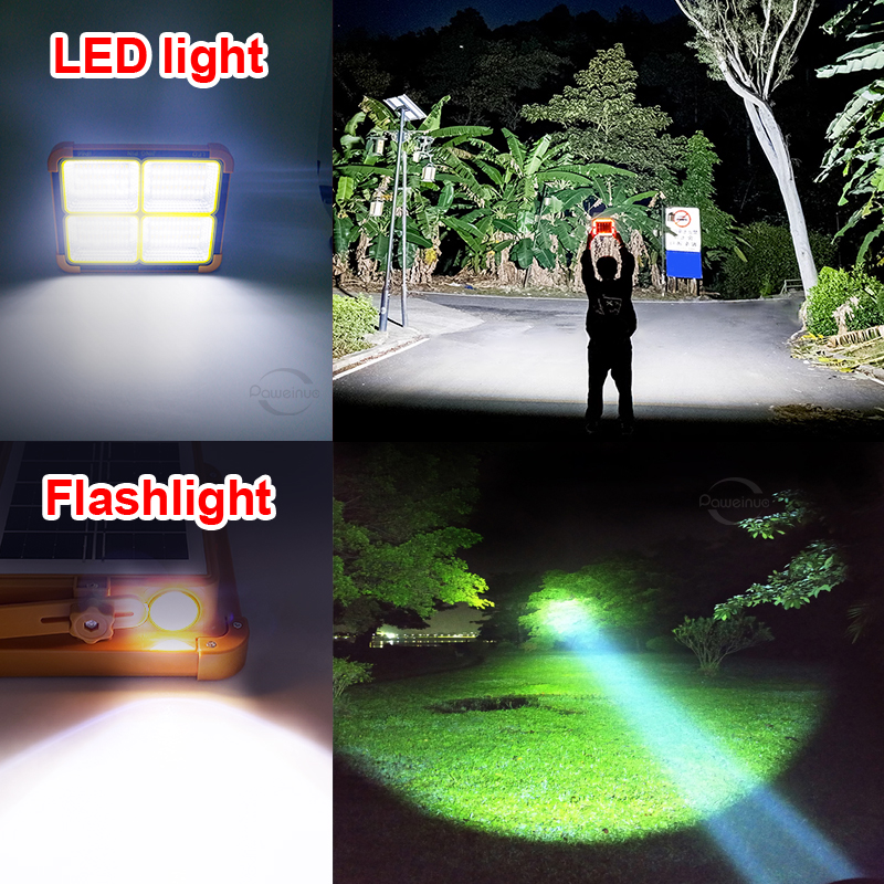 528LED Solar Charging Flood Li - Solar Emergency Charger recension och pris
