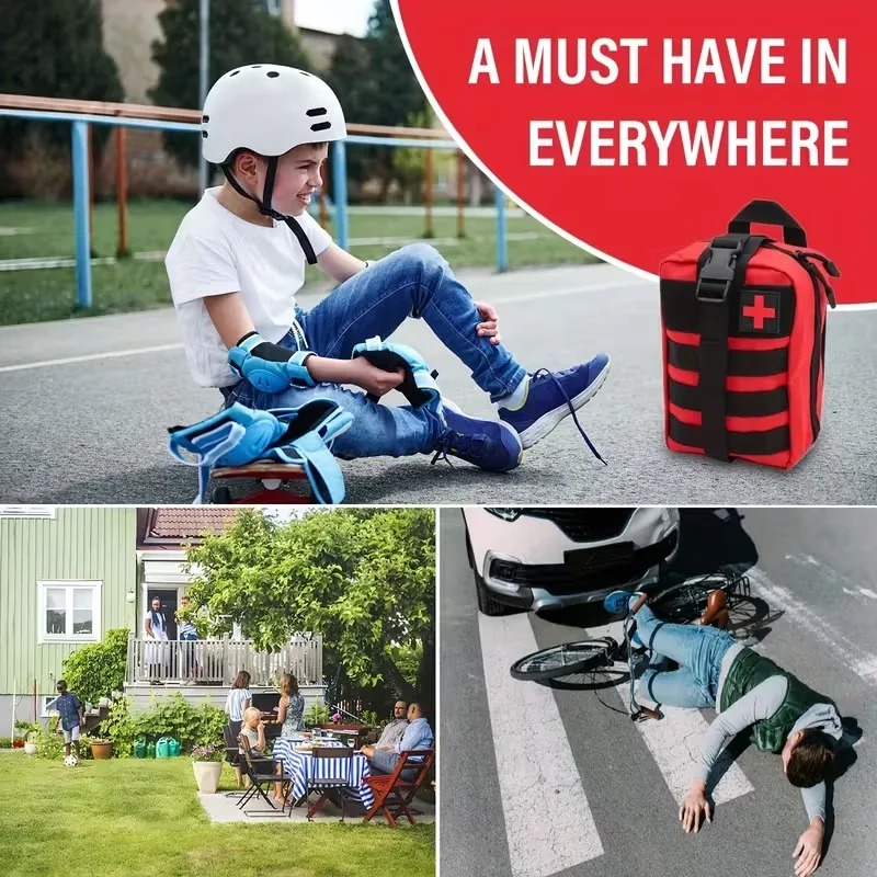 363pcs First Aid Kit Bag All P - Bivy Bag Emergency recension och pris