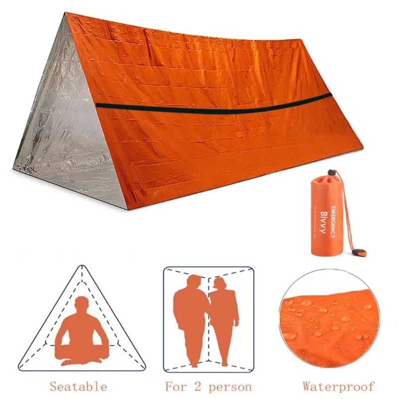 2 Person Emergency Shelter Biv - Bivy Bag Emergency recension och pris