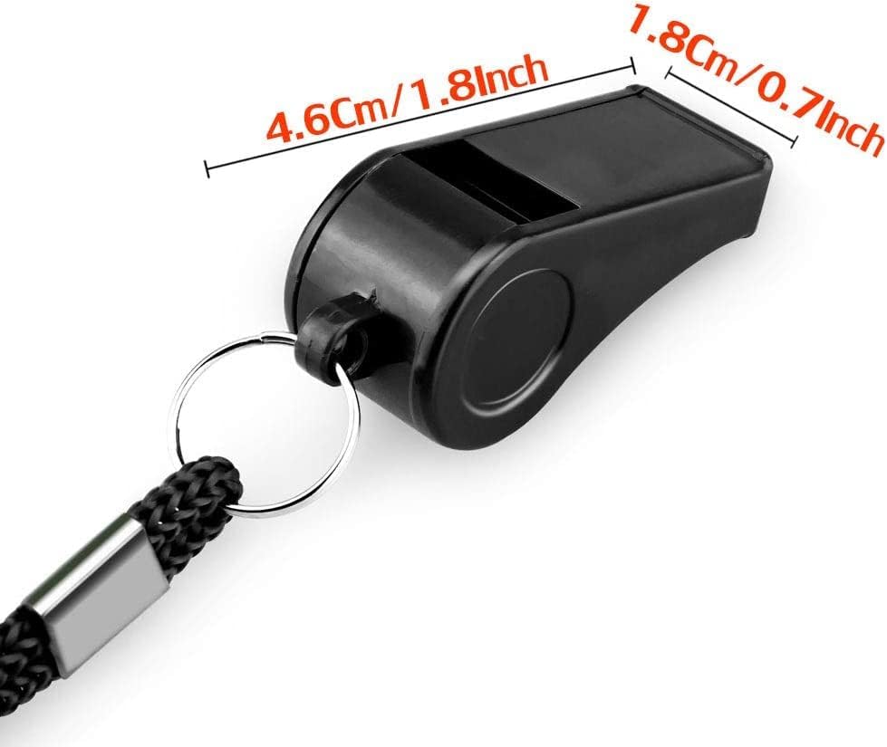 Whistles with Lanyard for Refe - Emergency Whistle Loud recension och pris