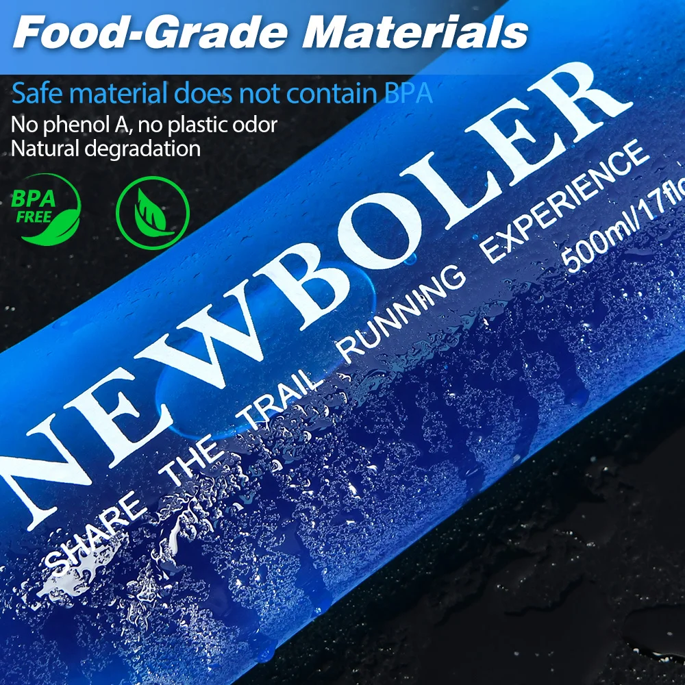 NEWBOLER 300/500ML Water Bottl - Water Bag Collapsible recension och pris