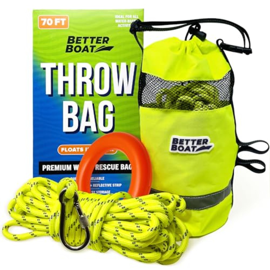 Water Throw Bag for Rescue Rop - Rescue Rope Throw recension och pris