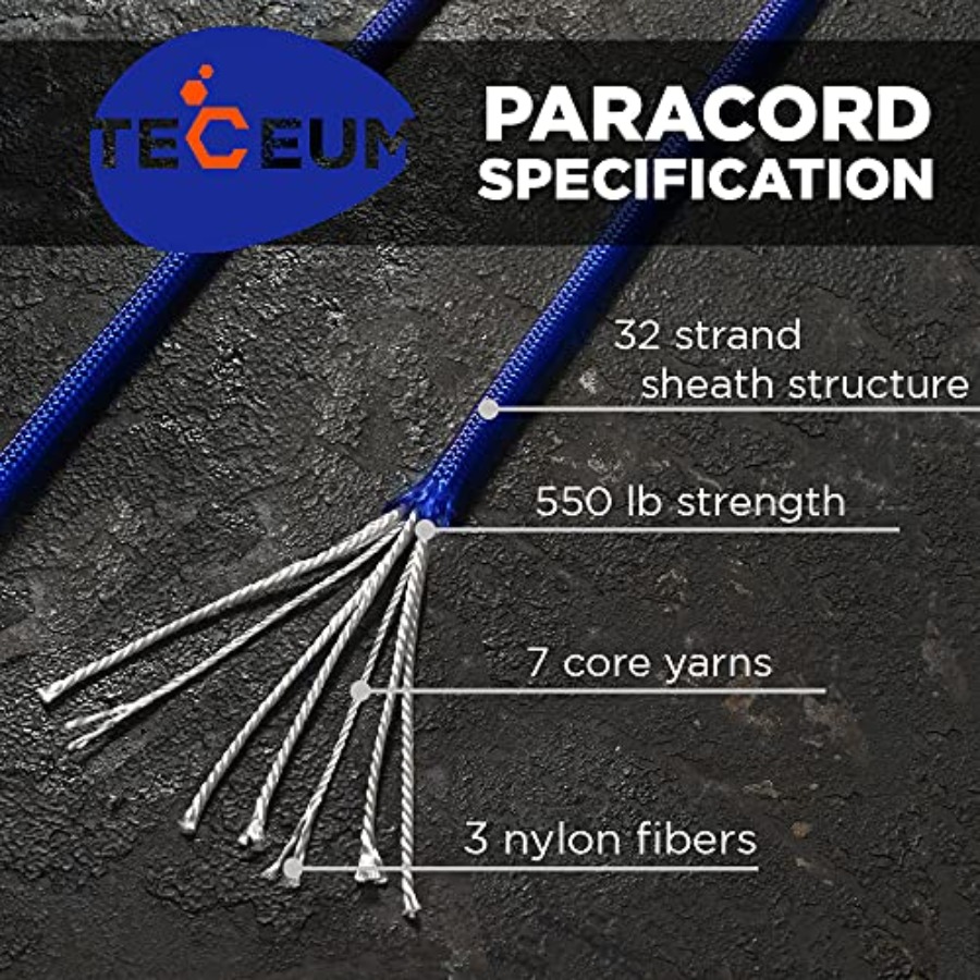 5/32 Paracord Rope 1000 1000ft - Para Cord 1000Ft recension och pris