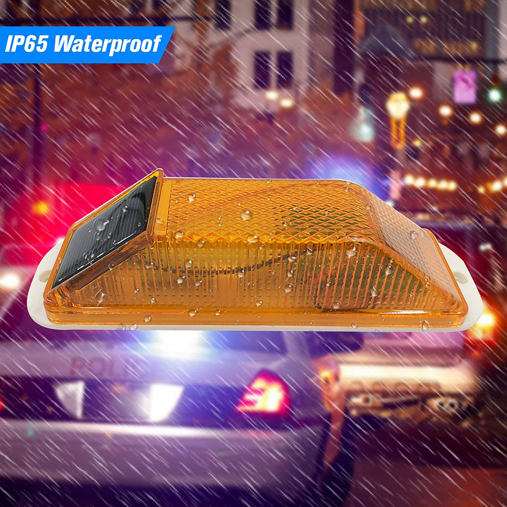 2Pcs Solar Strobe Warning Ligh - Sos Light Strobe recension och pris