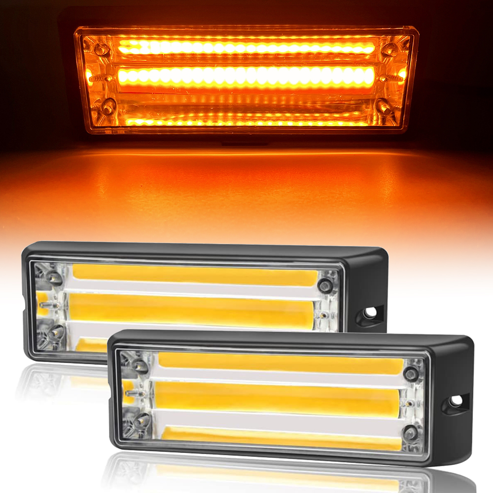 2pcs COB LED Warning Light Eme - Sos Light Strobe recension och pris