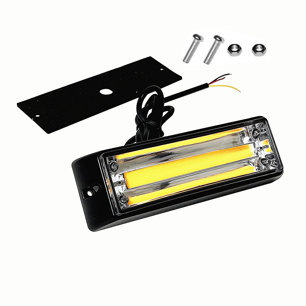 2pcs COB LED Warning Light Eme - Sos Light Strobe recension och pris
