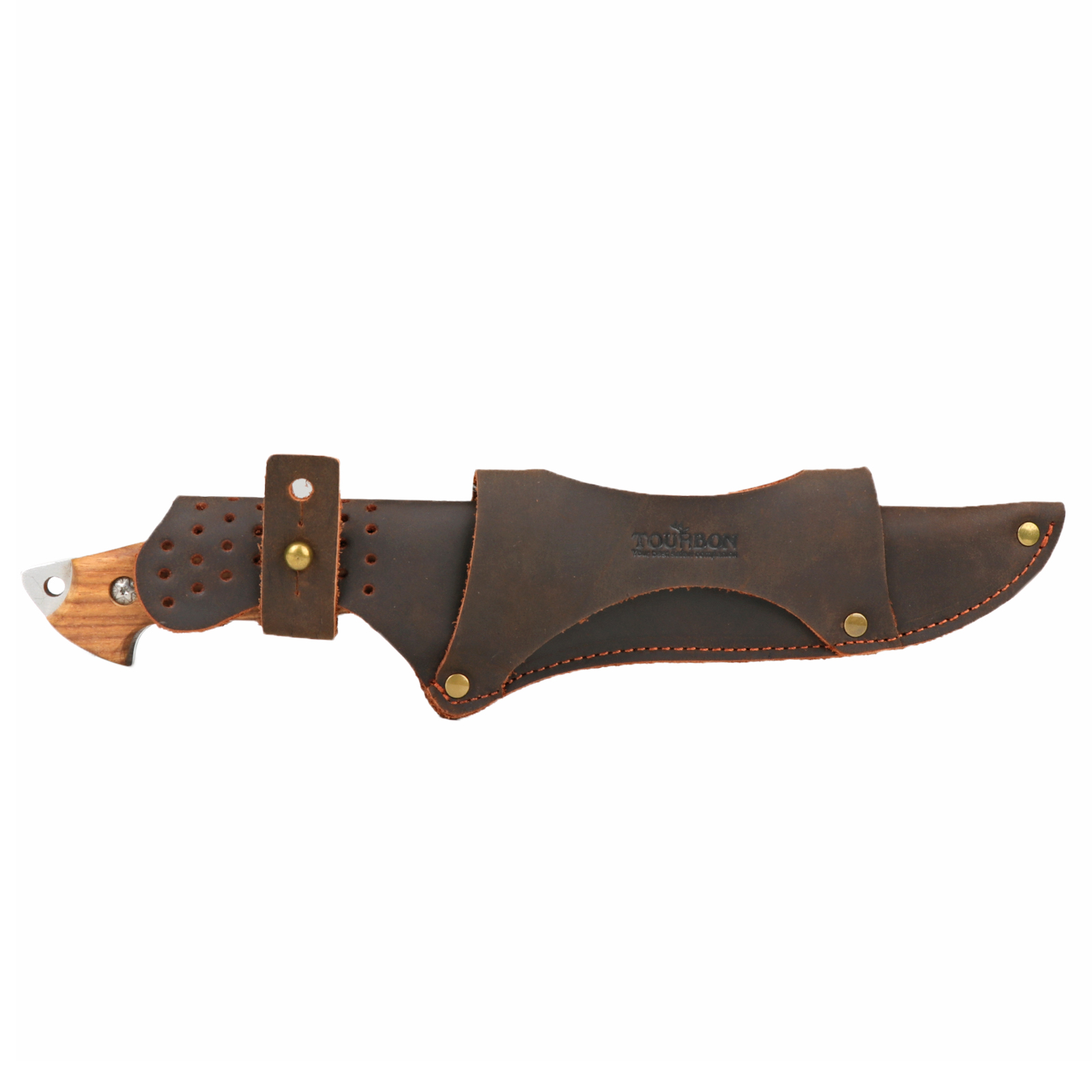 Tourbon Leather Tool Fixed Bla - Bushcraft Knife Fixed recension och pris