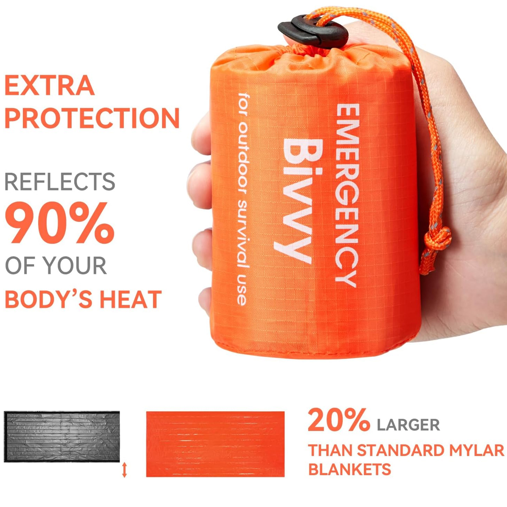 Emergency Sleeping Bag Surviva - Emergency Mylar Tent recension och pris