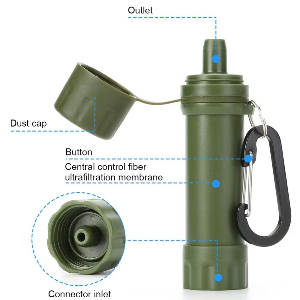 Mini Mini Water Filter Straw S - Water Purification Straw recension och pris