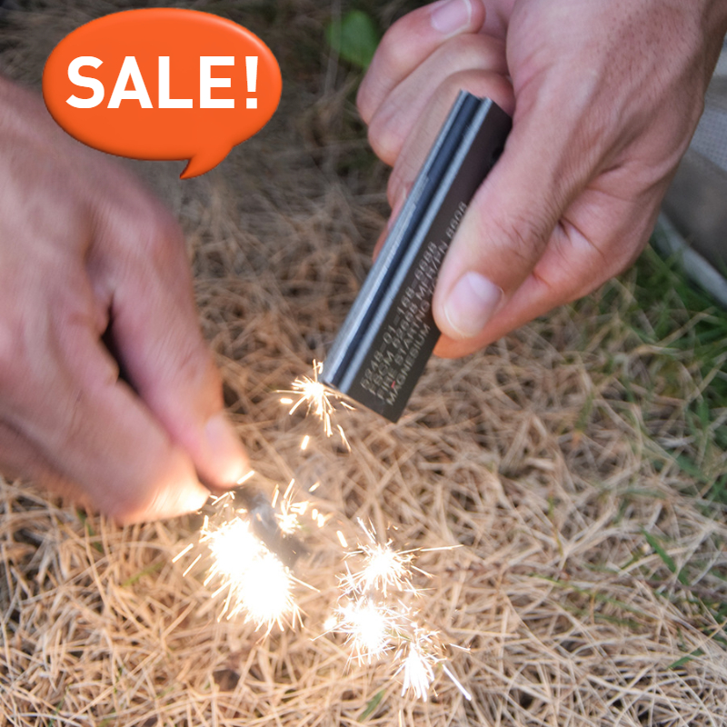 Waterproof Magnesium Flint & S - Fire Starting Kit recension och pris