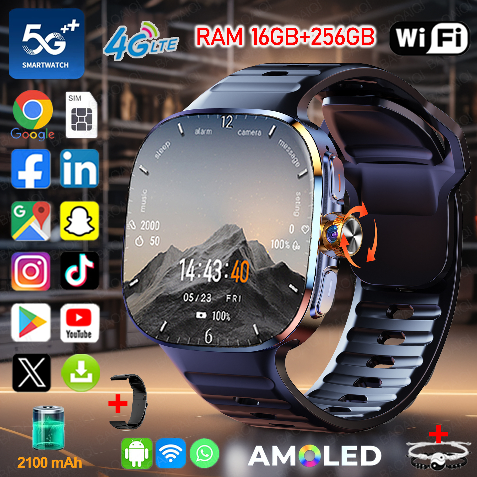 2.40 inch Larger Screen 4G/5G  - Compass Lensatic recension och pris
