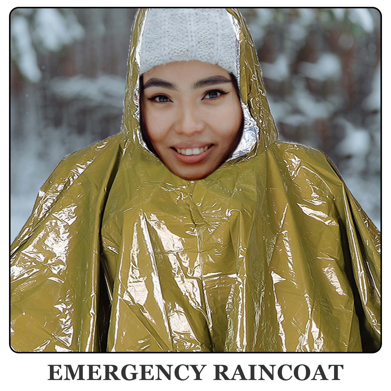 2Pcs Emergency Survival Poncho - Emergency Poncho Rain recension och pris