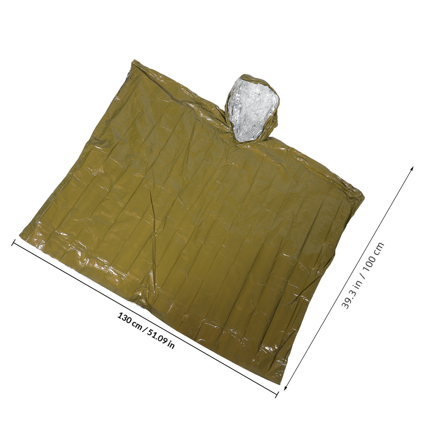 2Pcs Emergency Survival Poncho - Emergency Poncho Rain recension och pris