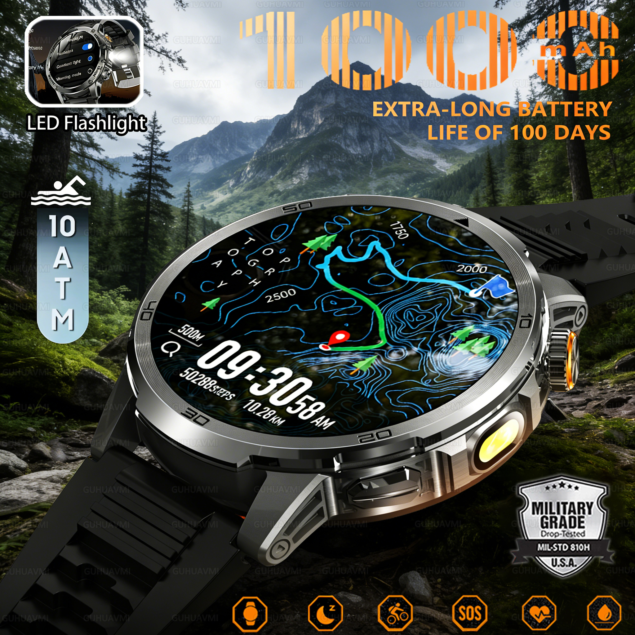 2026 New Outdoor Military 1.85 - Compass Lensatic recension och pris