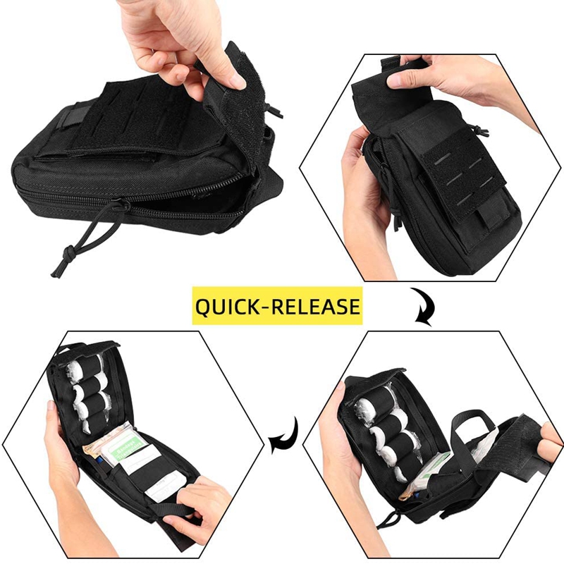 Tactical Molle First Aid Kit M - Bivy Bag Emergency recension och pris