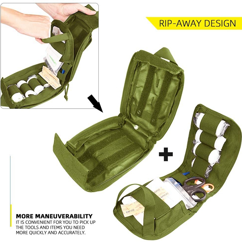 Tactical Molle First Aid Kit M - Bivy Bag Emergency recension och pris