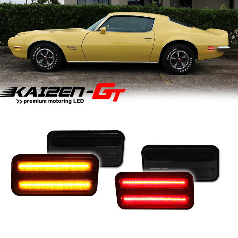 Front Amber / White Rear Red L - Signal Flare Kit recension och pris