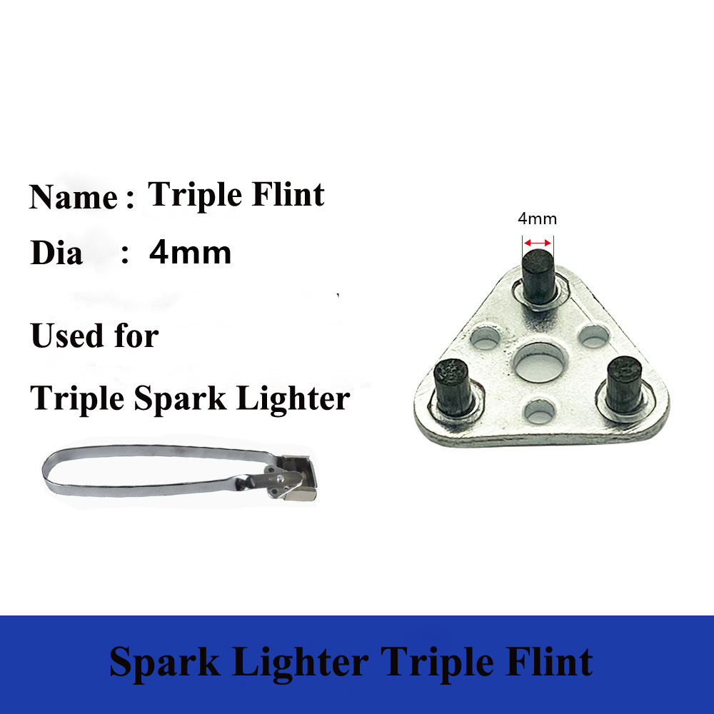 1pc Spark lighter stone Triple - Fire Starting Kit recension och pris