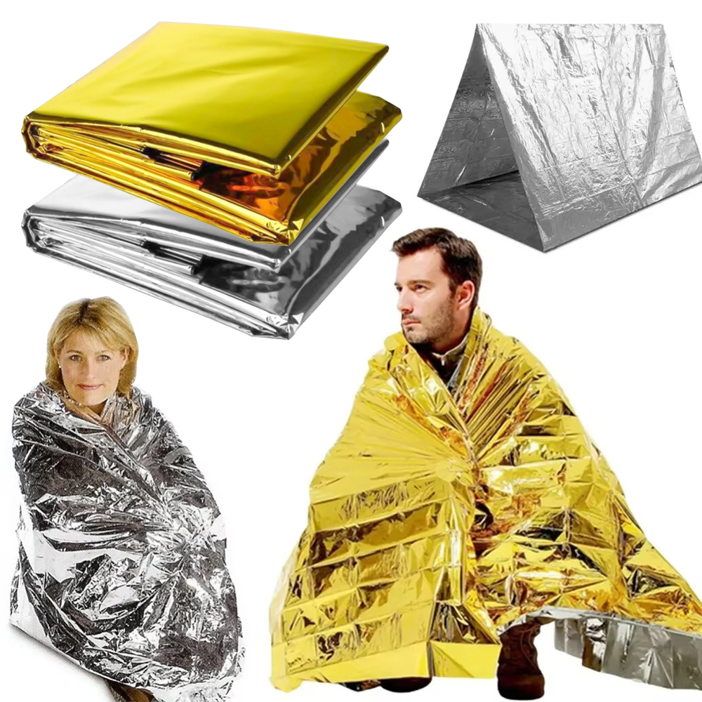Mylar foil Emergency Survival  - Survival Blanket Reflective recension och pris