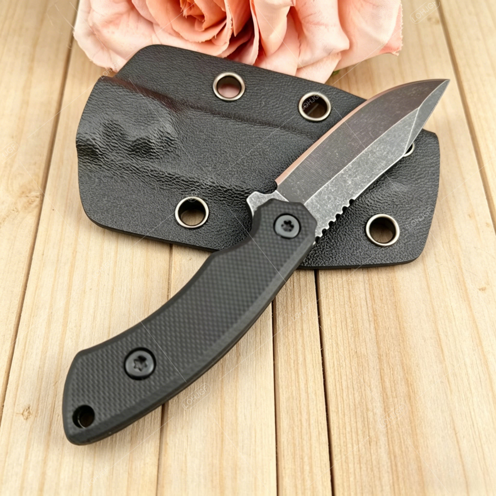 Portable Outdoor Camping Fishi - Bushcraft Knife Fixed recension och pris