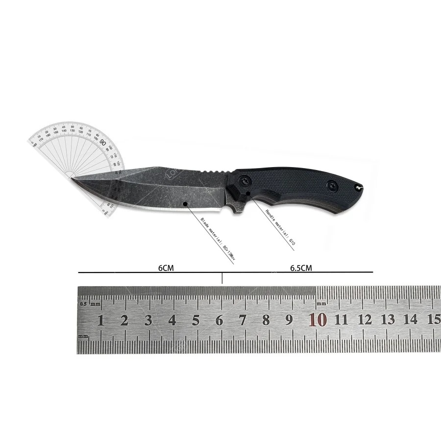 Portable Outdoor Camping Fishi - Bushcraft Knife Fixed recension och pris