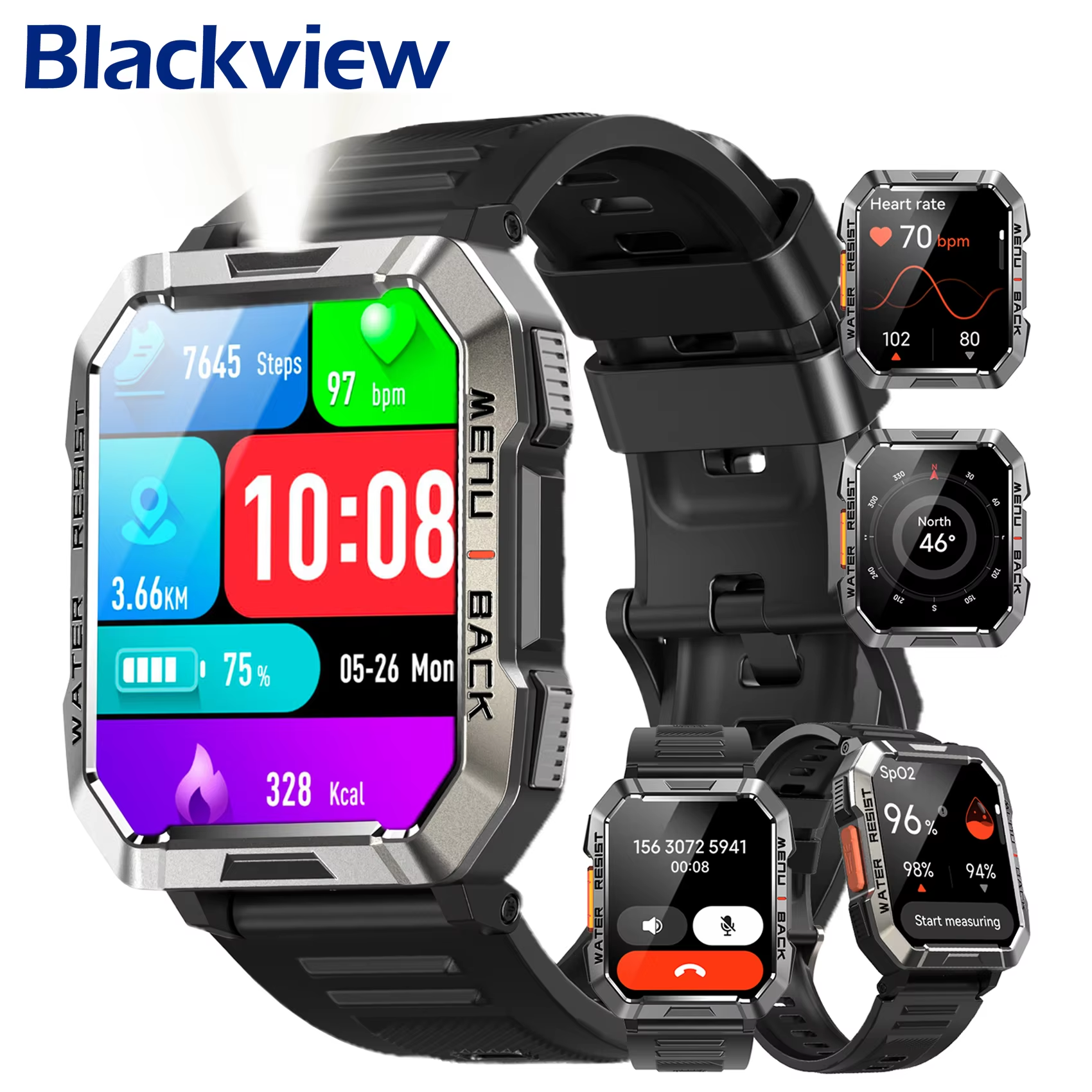 Blackview W60 Waterproof Smart - Compass Lensatic recension och pris