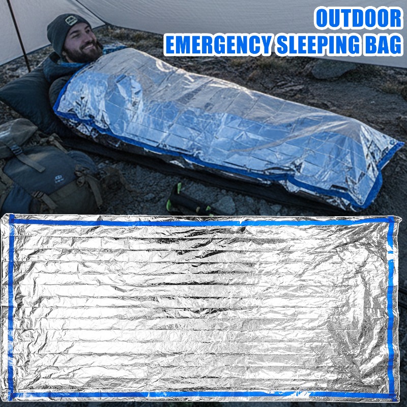 Sleeping Bag Adults Winter Sur - Survival Blanket Reflective recension och pris