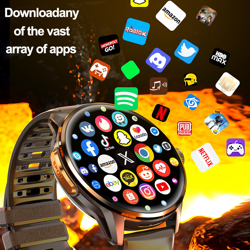 5G/4G Full Network Smart Watch - Compass Lensatic recension och pris