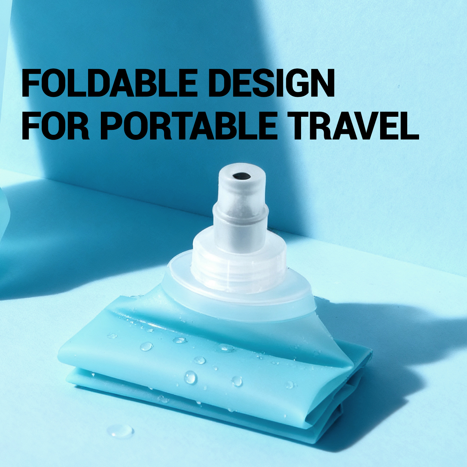 Kapvoe Soft Water Bottle Foldi - Water Bag Collapsible recension och pris