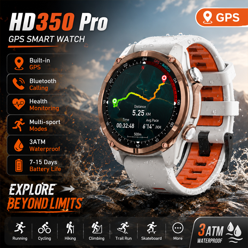 HD350 Pro Military Grade AGPS  - Compass Lensatic recension och pris
