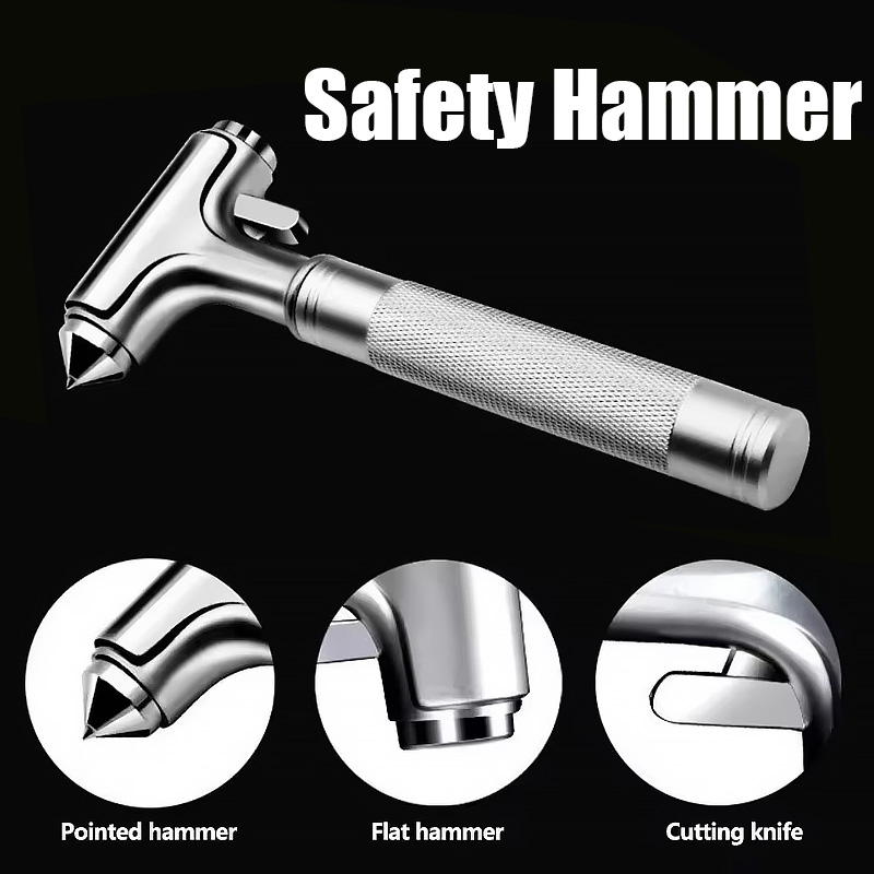 Car Safety Hammer Car Window B - Rescue Rope Throw recension och pris