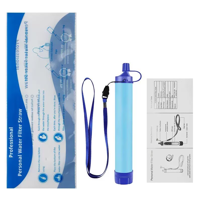 Portable Water Filter Straw, P - Water Purification Straw recension och pris