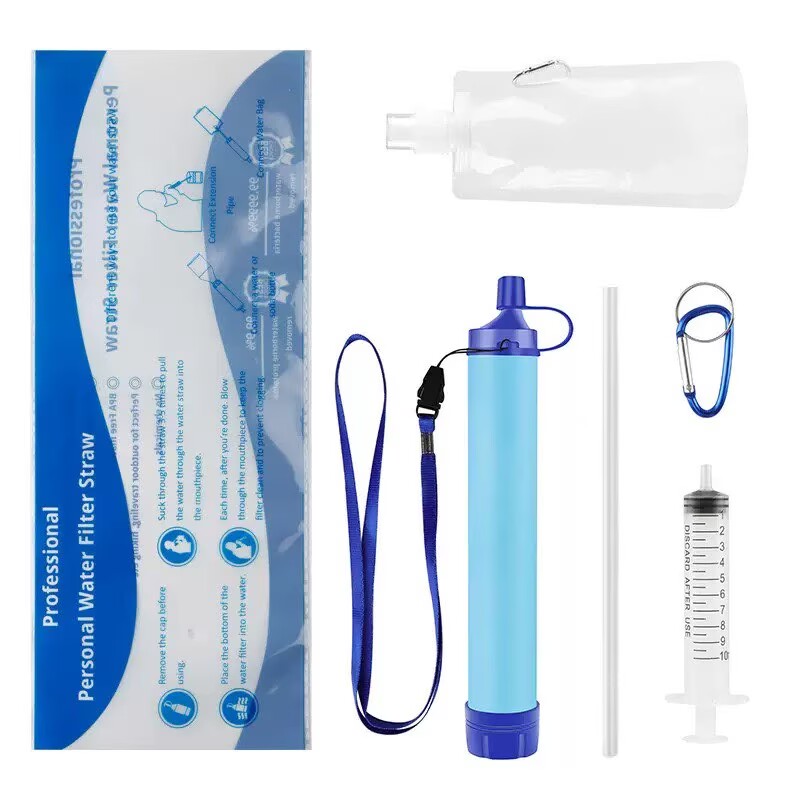 Portable Water Filter Straw, P - Water Purification Straw recension och pris